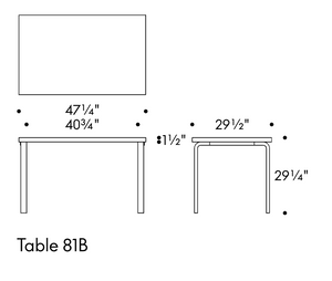 Aalto Rectangle Table