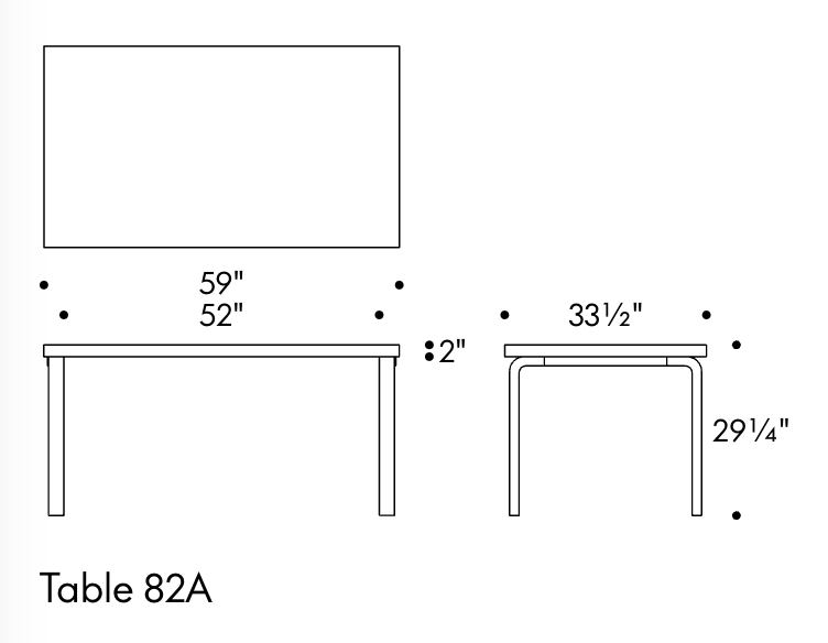 Aalto Rectangle Table