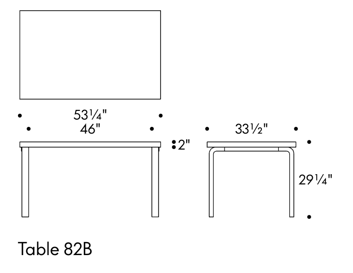 Aalto Rectangle Table