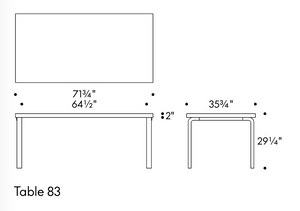 Aalto Rectangle Table