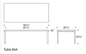 Aalto Rectangle Table