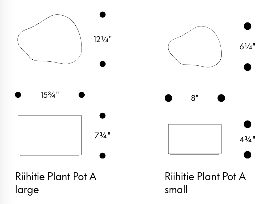 Riihitie Plant Pot