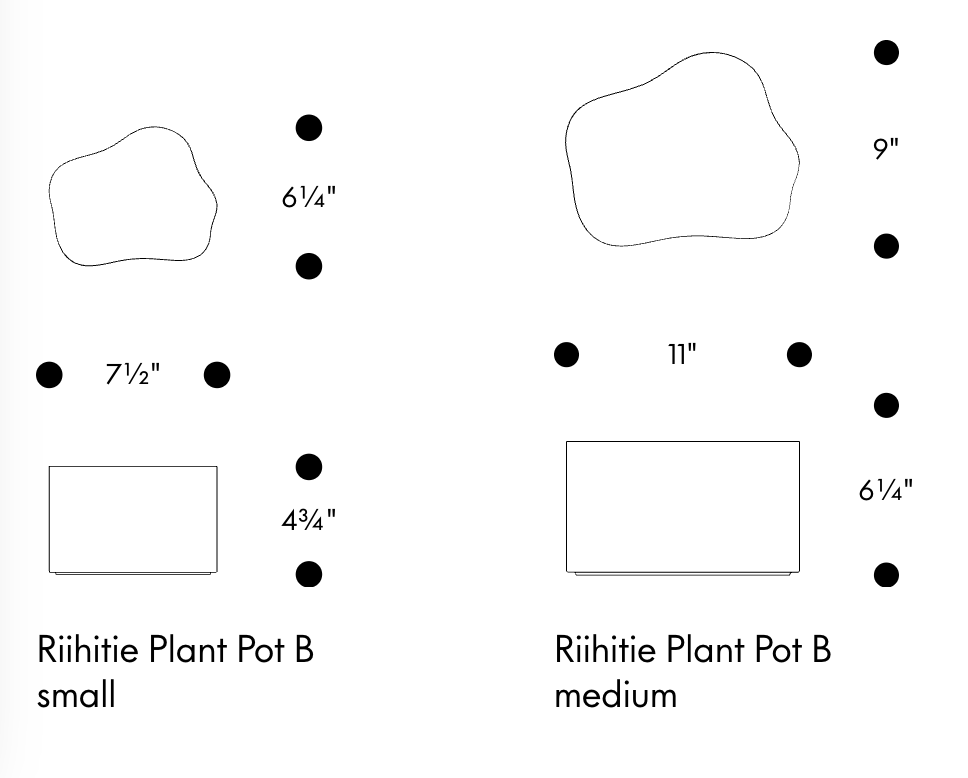 Riihitie Plant Pot