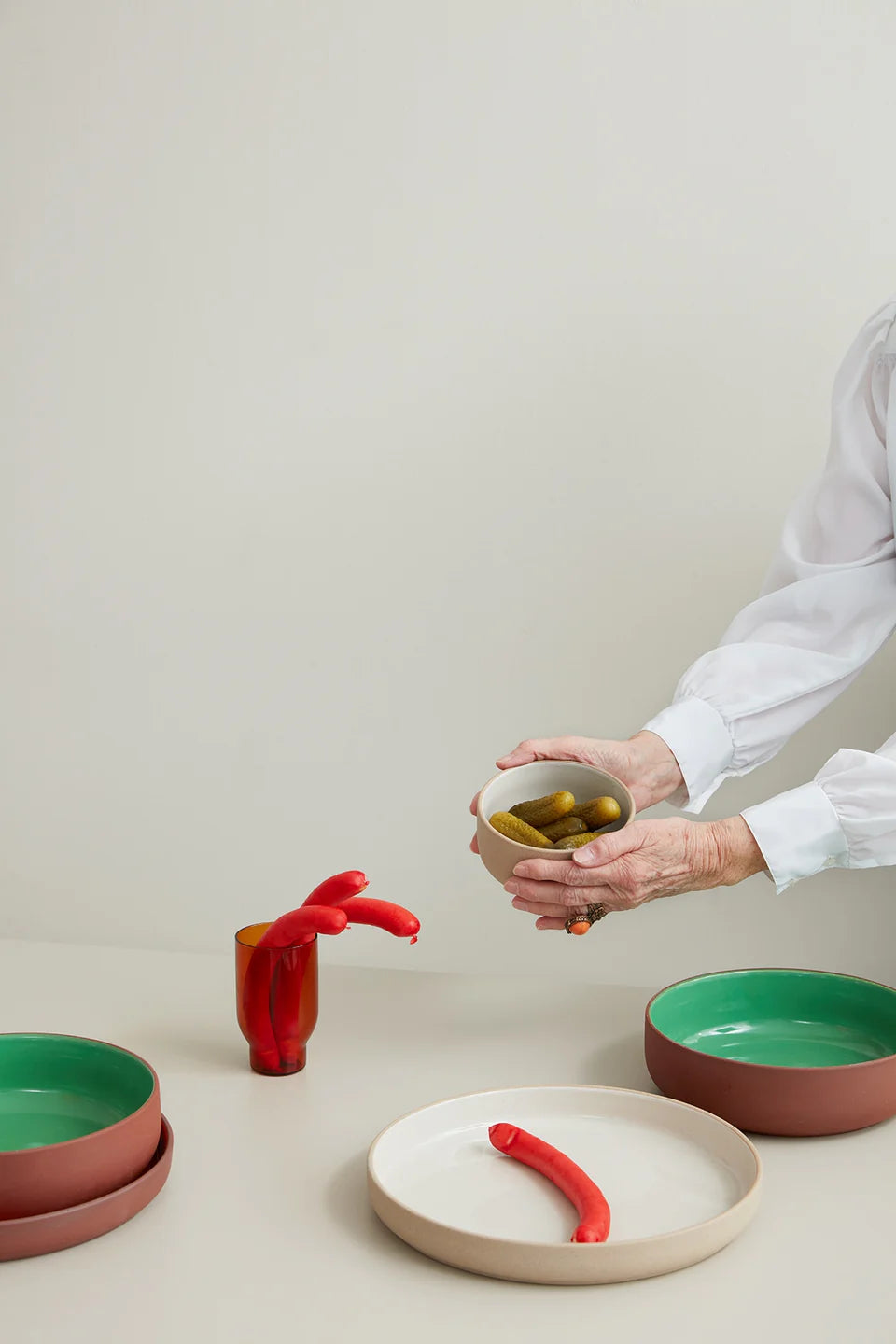 Clayware Serving Bowl