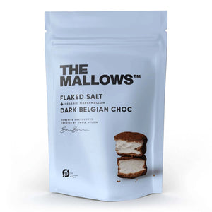 Flaked Salt & Belgian Dark Chocolate Organic Marshmallows