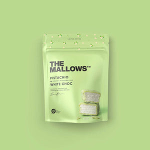 Pistachio & White Chocolate Organic Marshmallows