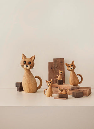 Wooden Cat