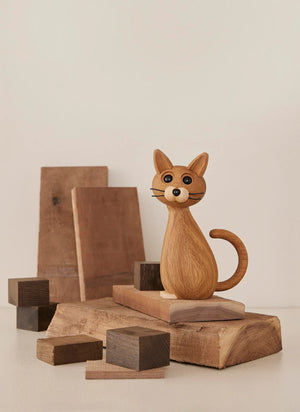 Wooden Cat