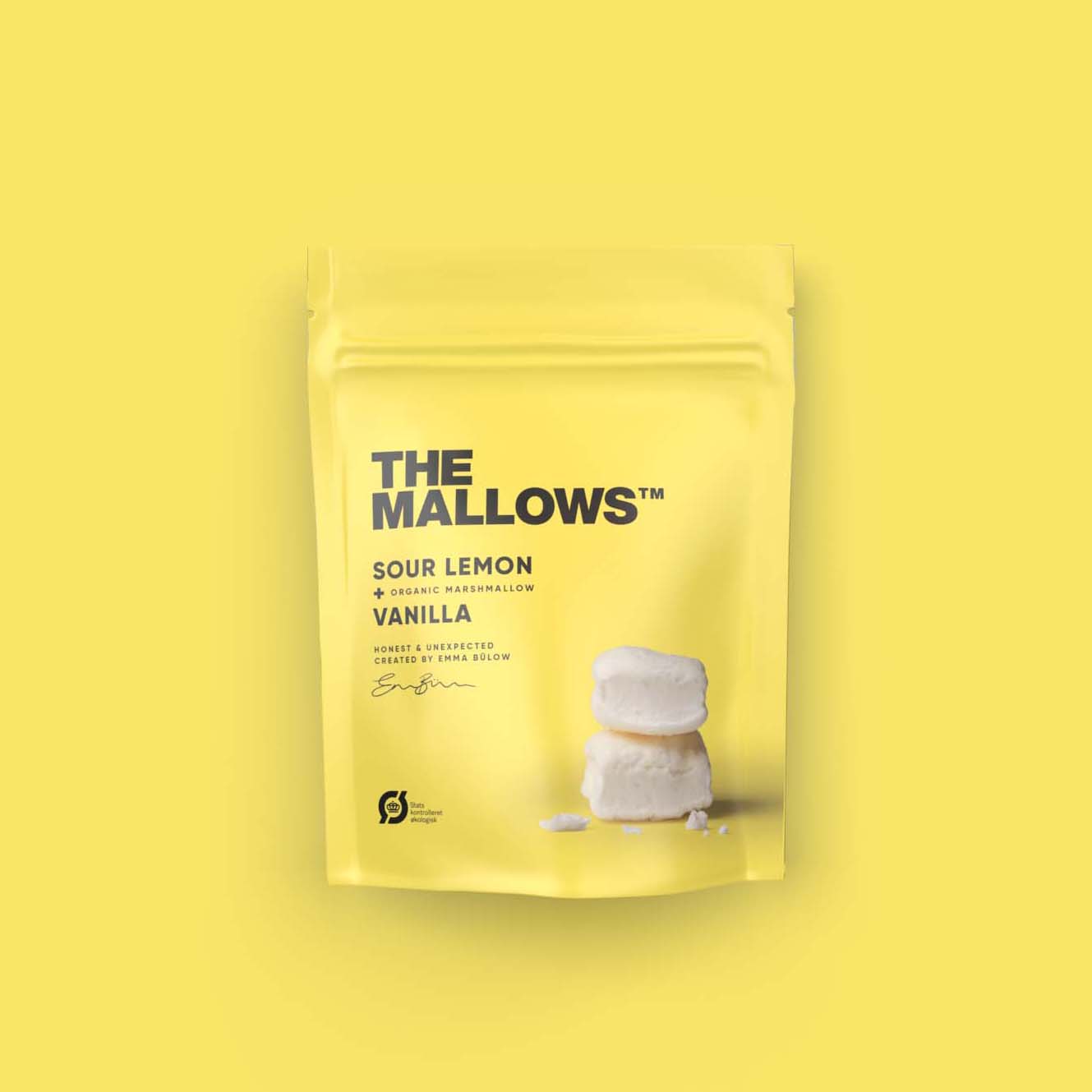 Sour Lemon & Vanilla Organic Marshmallows