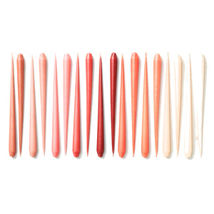 Red & Orange Tapered Candles