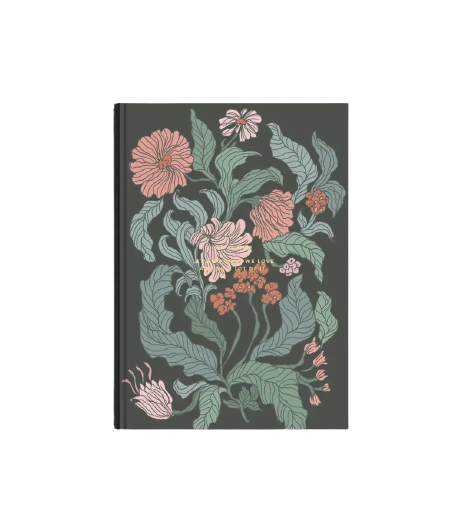 Floral Desert Rose Journal