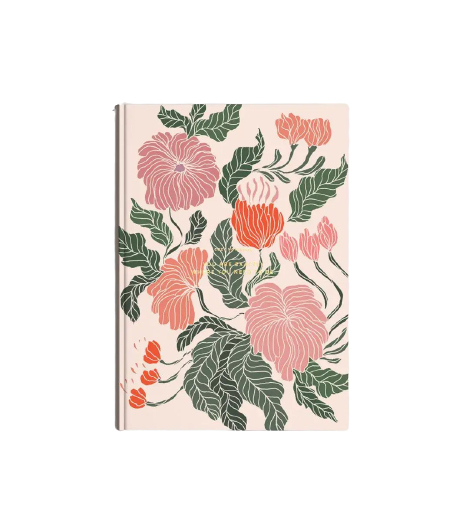 Floral Peace Lily Journal