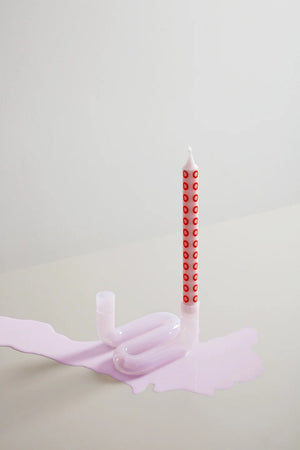 Patterned Candles - Set of Four