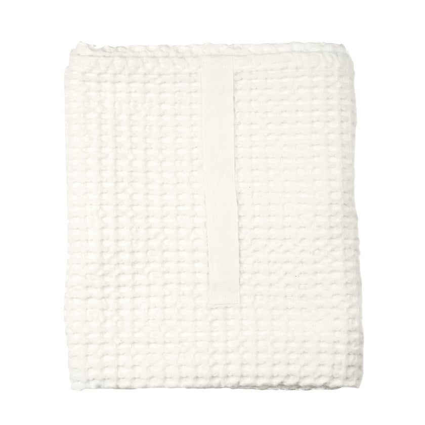 Big Waffle large hand towel - 200 Natural white