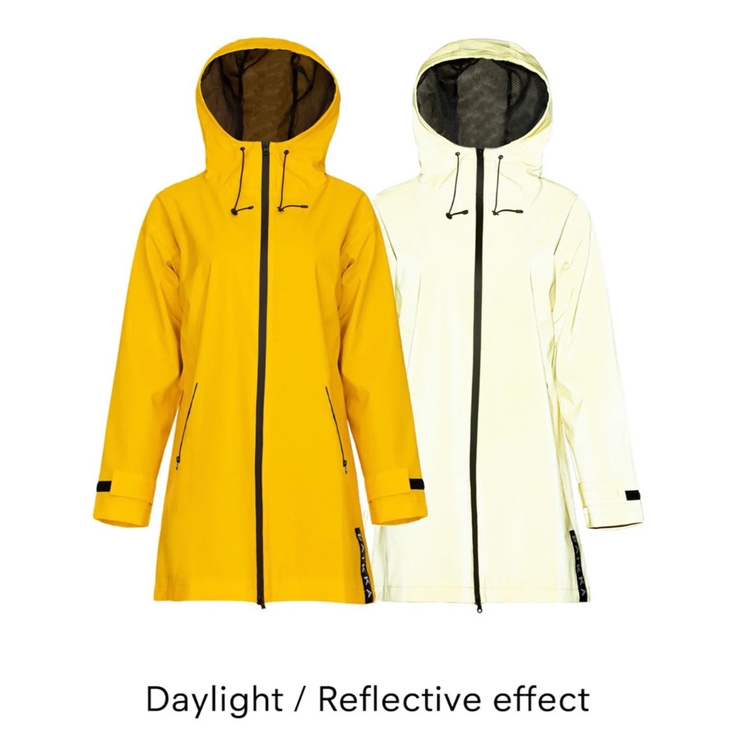 Human Visibility Raincoat for Women