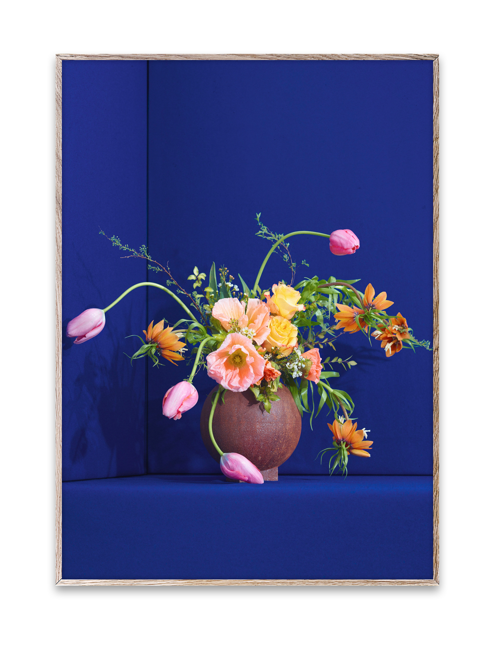 Blomst 01 - Blue