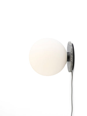 TR Bulb Table/Wall Lamp with Grey Marble Base