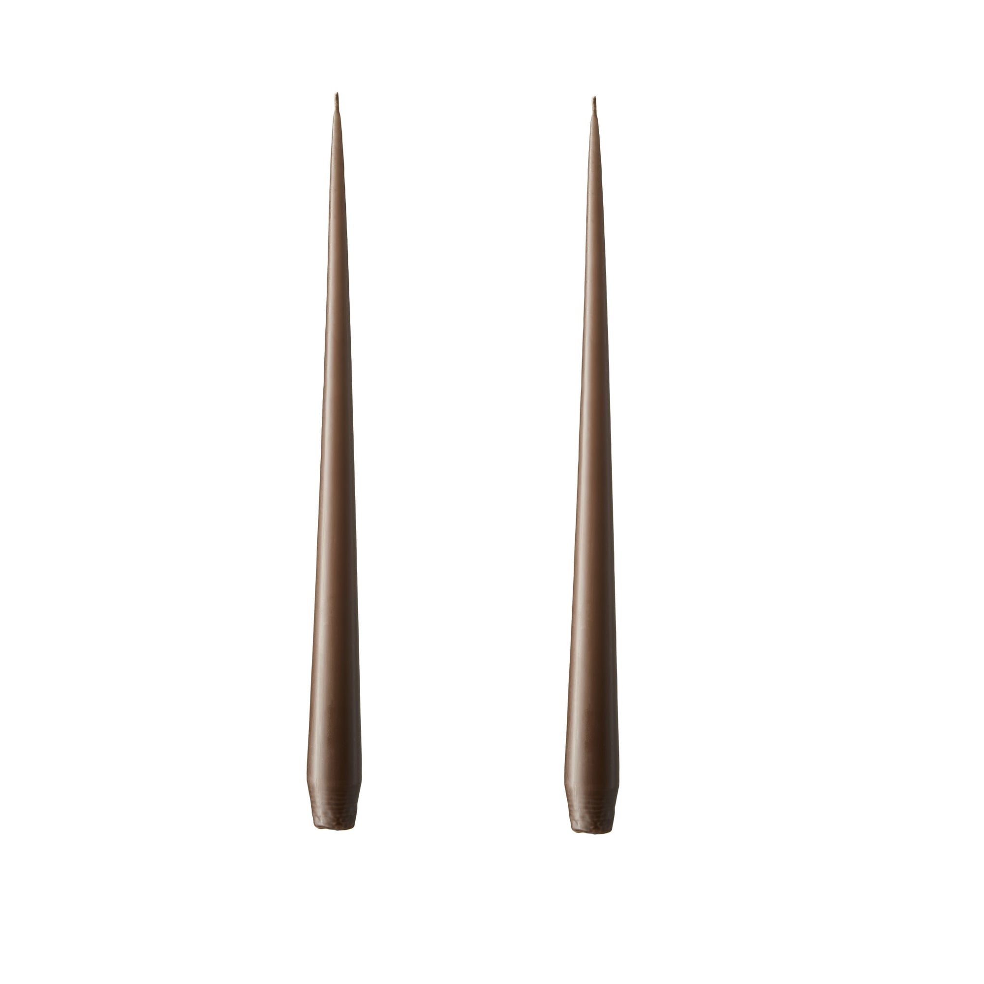 Brown Tapered Candles