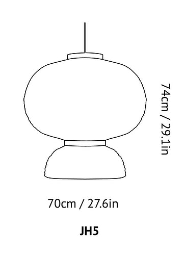 Formakami Pendant Lamp JH5