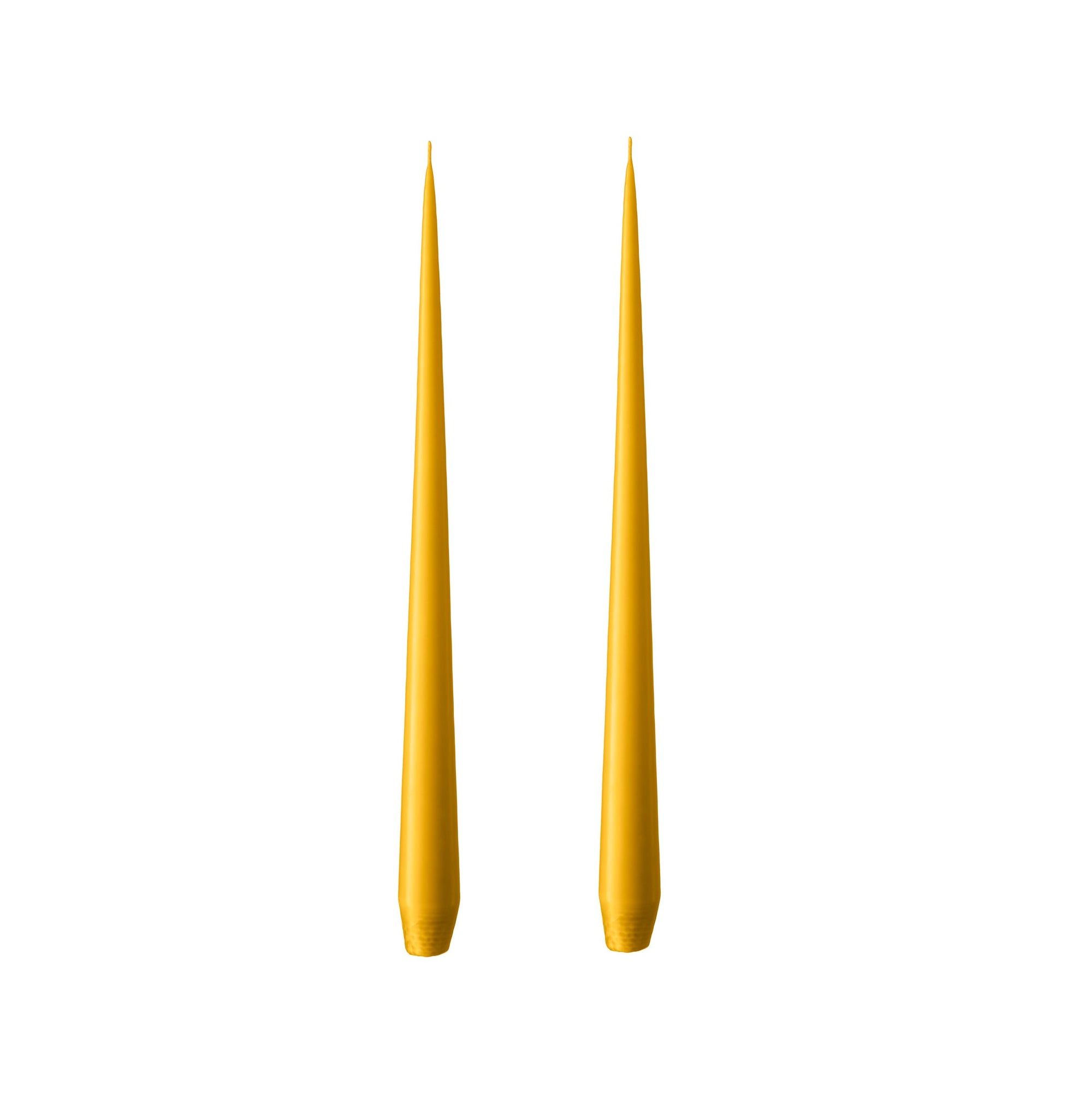 Yellow Tapered Candles
