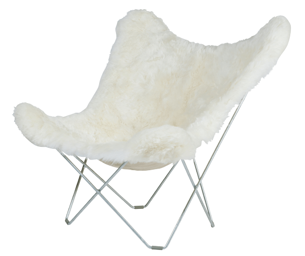 Mariposa Chair in Icelandic Sheepskin