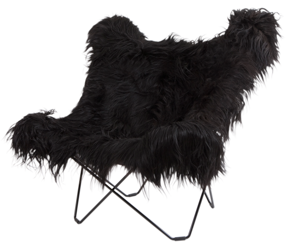 Mariposa Chair in Icelandic Sheepskin