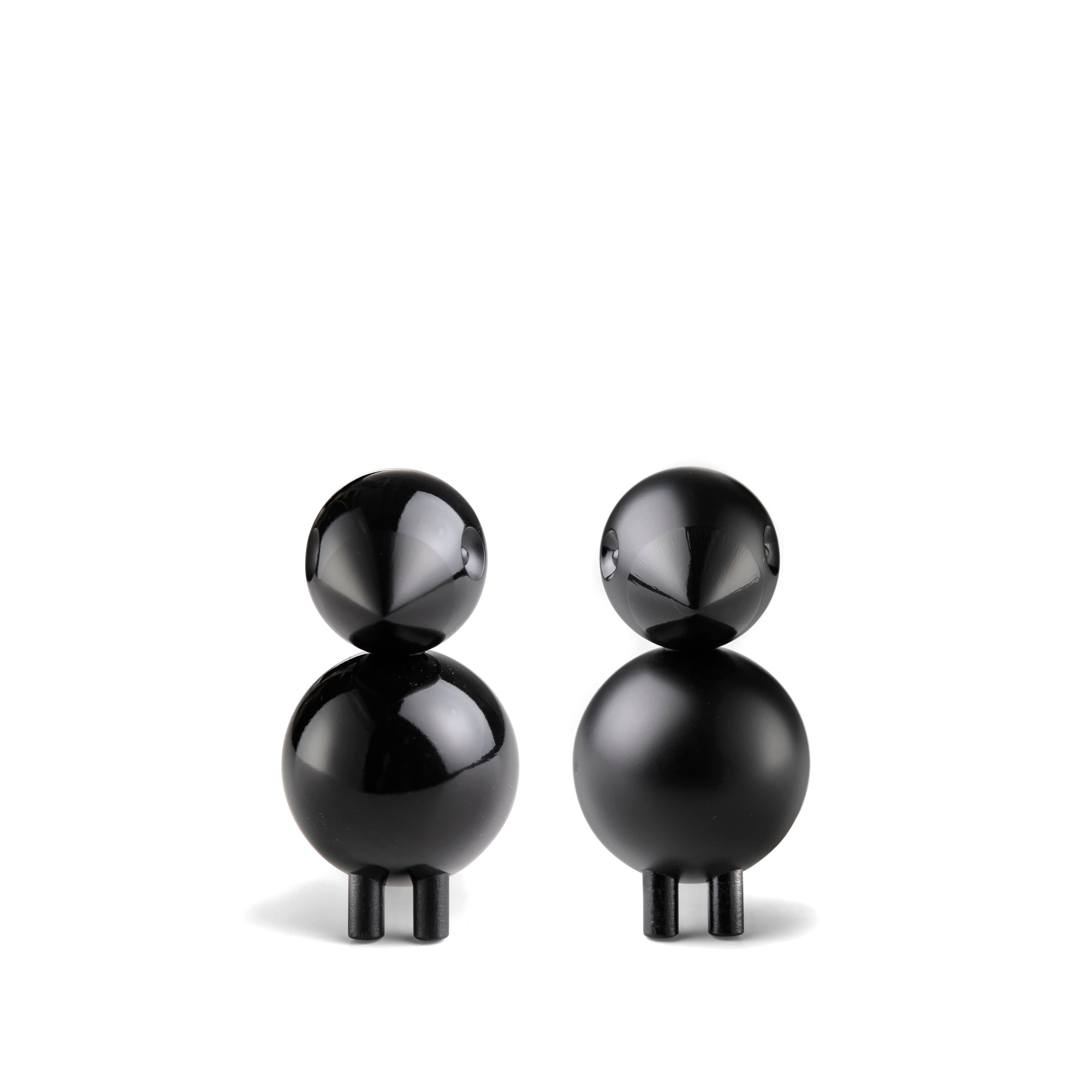 Kay Bojesen Lovebirds, Set of 2 in Black (1950)
