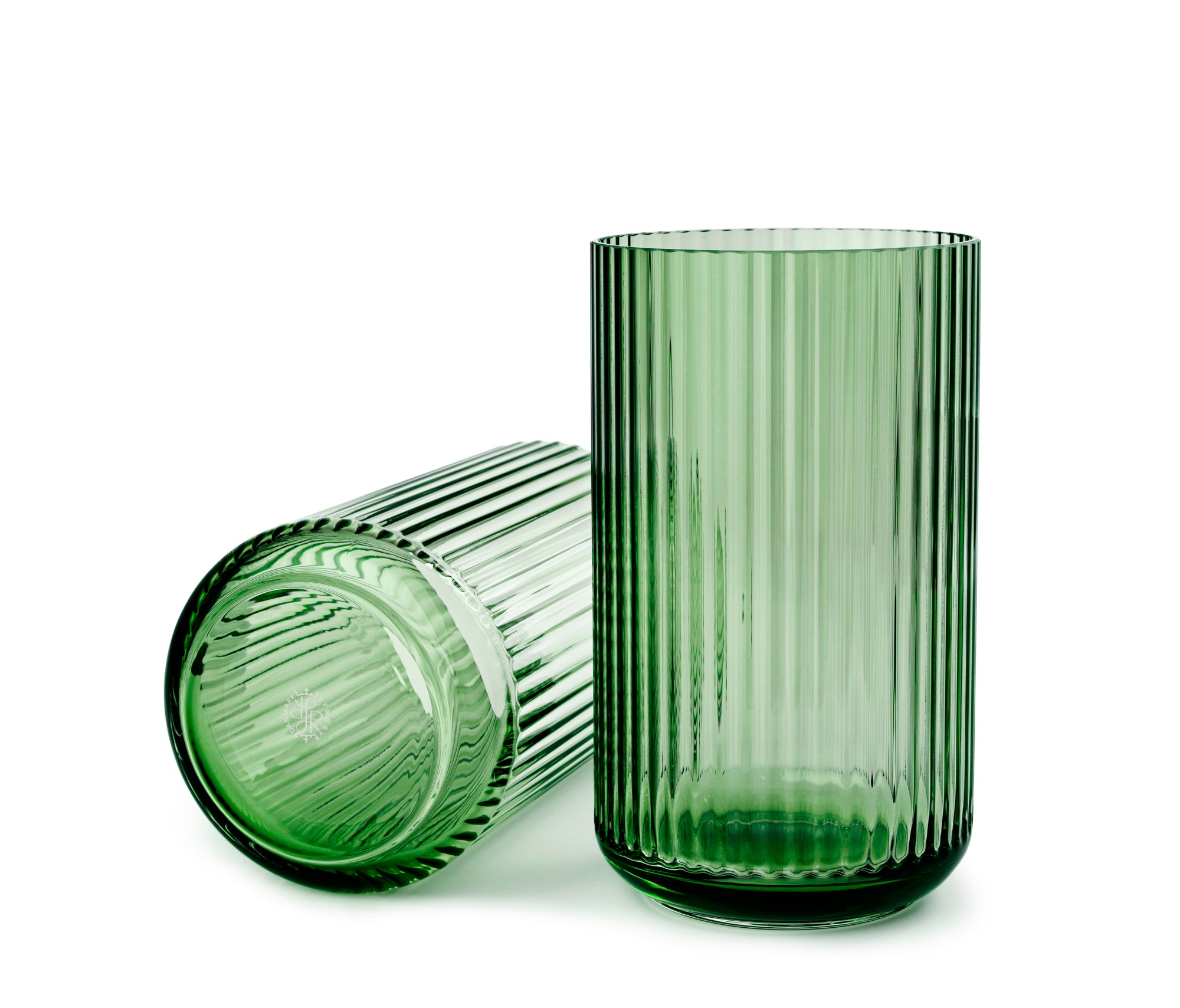 Glass Vase in Copenhagen Green