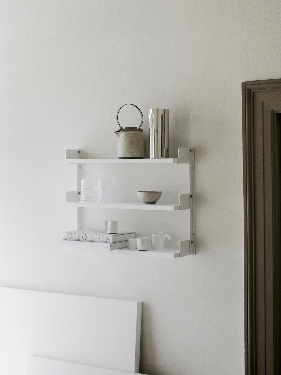 New Works Wall Shelf White | White | 450