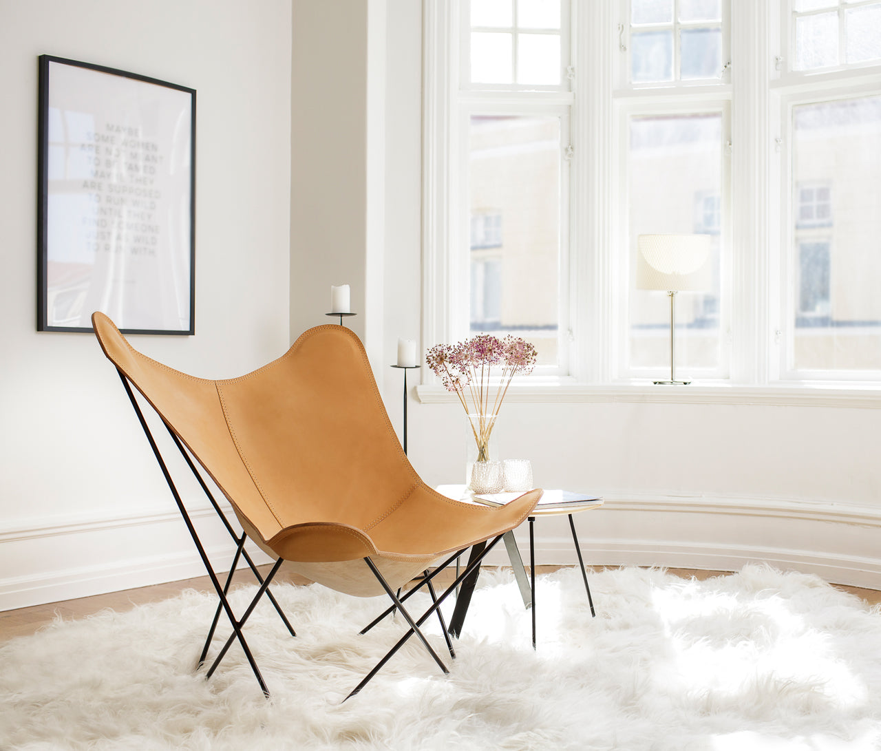 Mariposa Chair in Leather