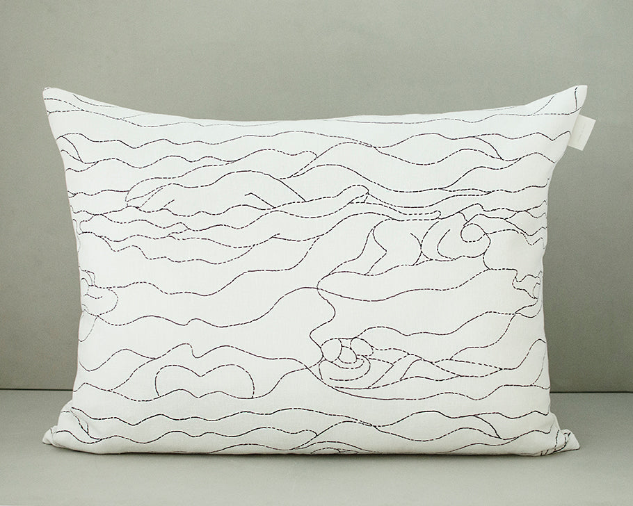 Sea of Love Large Interior Pillow