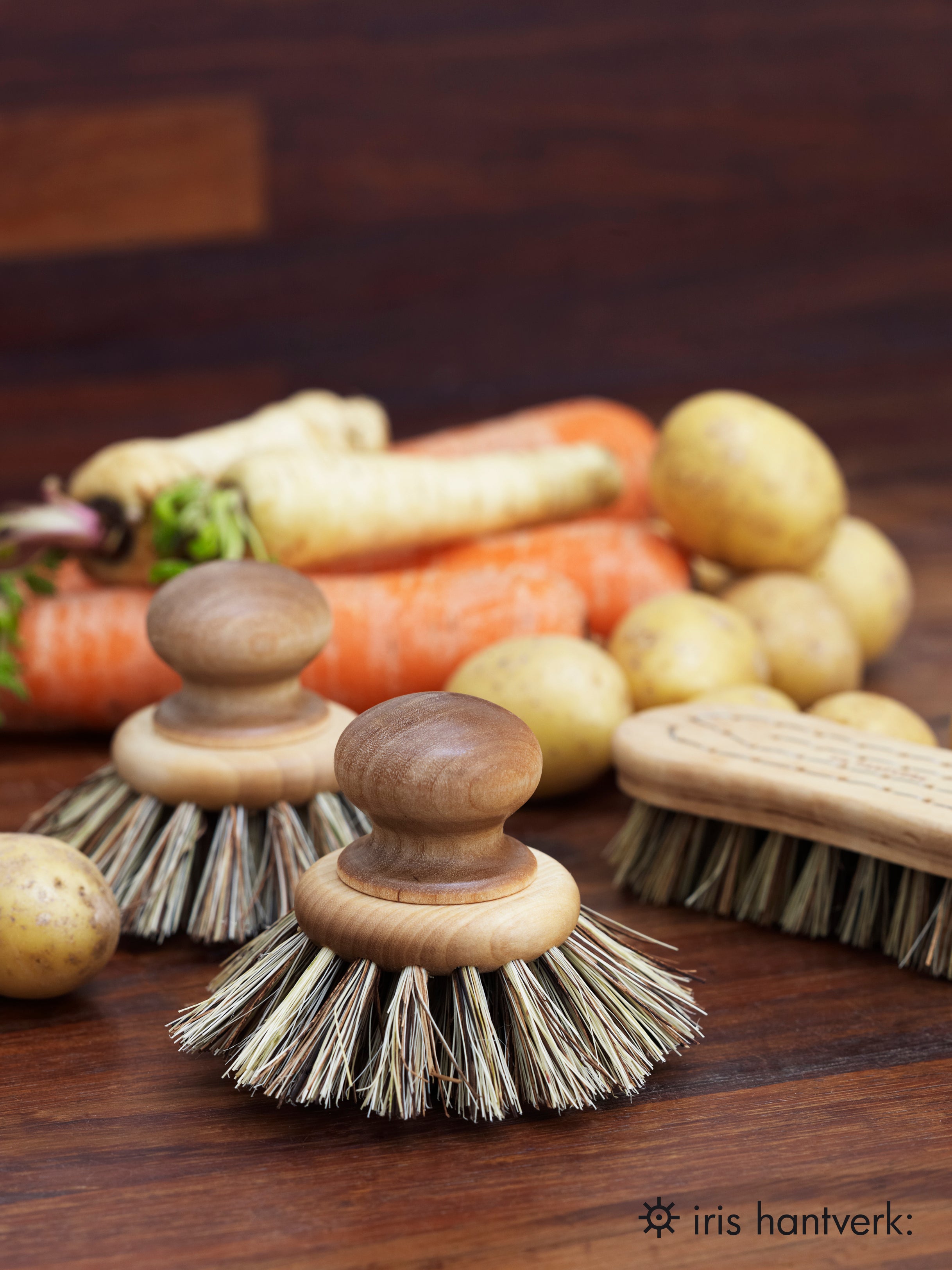 Round Dish and Pan Brush