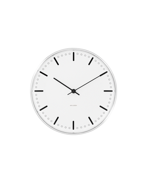 【ARNE JACOBSEN】 Wall Clock CityHall City Hall Wall Clock – Arne Jacobsen Minimalist Elegance