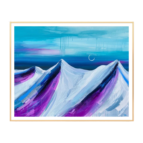 On the Slopes Print